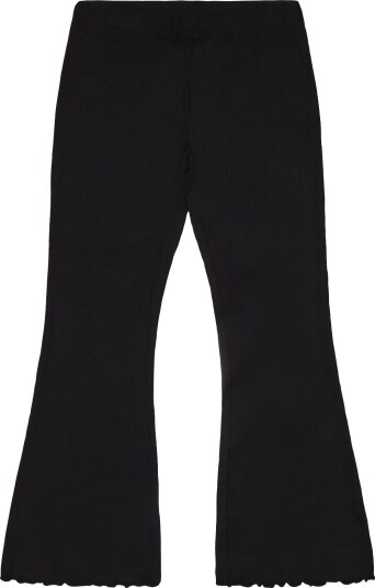 Mango Cotton Flare Leggings BLACK 110