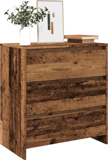 Skjenk gammelt tre 70x41x75 cm konstruert tre 8721158441171