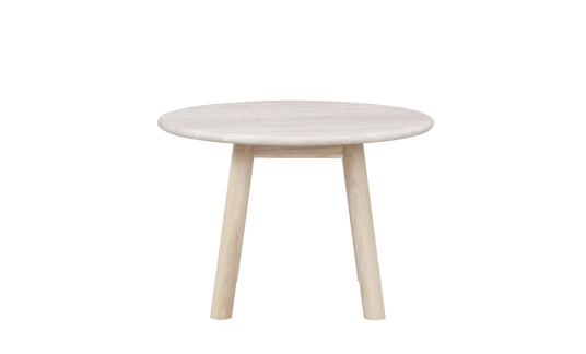 Rowico Home TARANSAY Sofabord Beige Travertin/Hvitpigmentert Eik