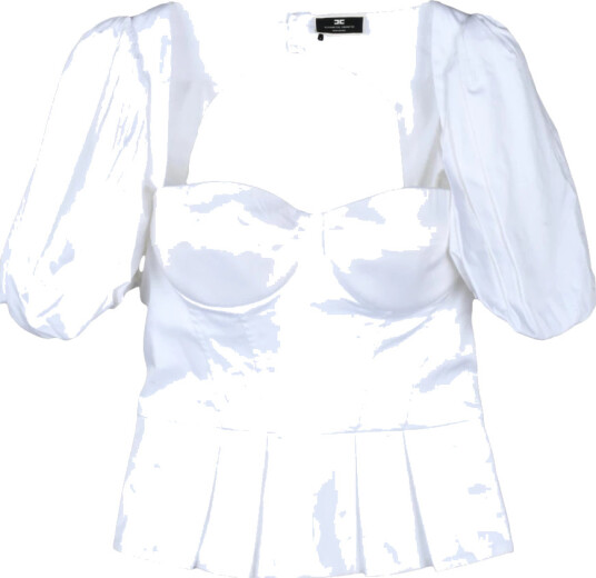 Elisabetta Franchi Dame Bluser & Skjorter Hvit S,