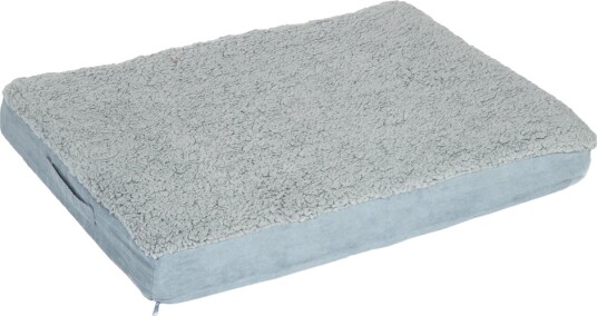 Firkantet Hundeseng Memory Grå L 72 X B 50 X H 9.5 cm Firkantet Hundeseng Memory Grå L 72 X B 50 X H 9.5 cm
