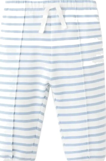 Mango Striped Joggers With Drawstring Blue 3 6M