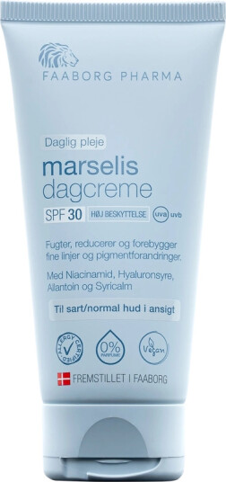 Faaborg Pharma Marselis Dagcreme SPF 30 50 ml Faaborg Pharma Marselis Dagcreme SPF 30 50 ml