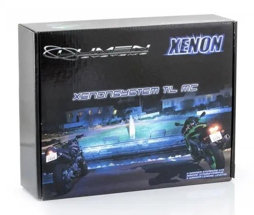 Lumen Xenonsett til MC. 6000k. H8. 35W. Tynn ballast. Perfekt til MC eller ATV. 3 4 ganger mer lys.