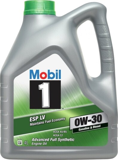 Motorolje MOBIL 0W30 ESP LV 4L
