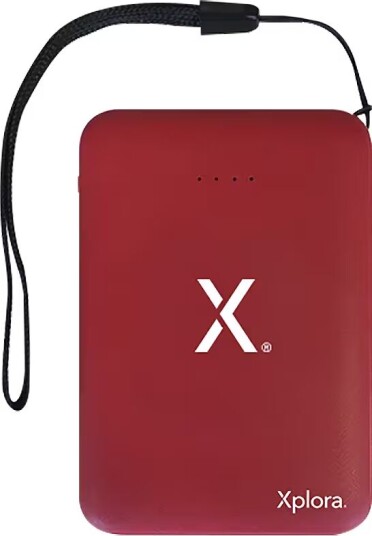 Xplora powerbank 5000 mAh Rød