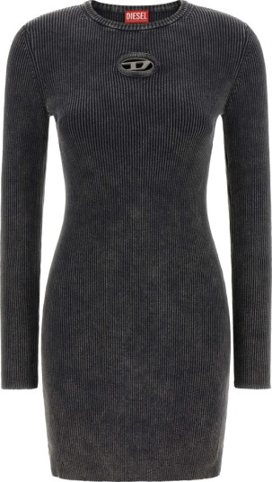 Diesel Dame Kjoler Svart S, Diesel Dame Kjoler Svart S,