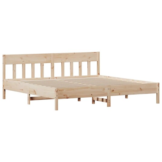 Sengeramme uten madrass 180x200 cm heltre furu