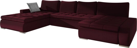 Kintore 4 sits Hörnbäddsoffa Wine red