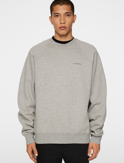 J. Lindeberg Callan Crew Neck   Grey   L