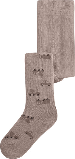 Name It Nmmwak Wo/Bl Pantyhose Aoj Beige 110 116