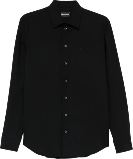 Emporio Armani Herre Skjorter Svart 2XL,