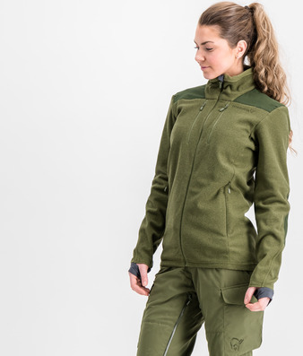 Norrøna Finnskogen Warm1 Jacket fleecejakke unisex Grønn M