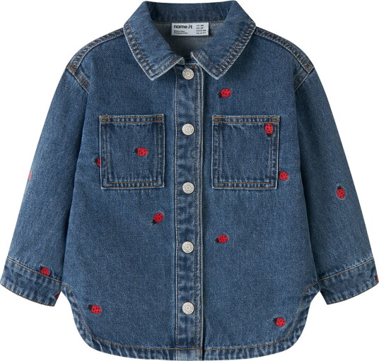 Name It Nmfnina Emb Denim Jacket 3285 Za D Blue 116 Name It Nmfnina Emb Denim Jacket 3285 Za D Blue 116