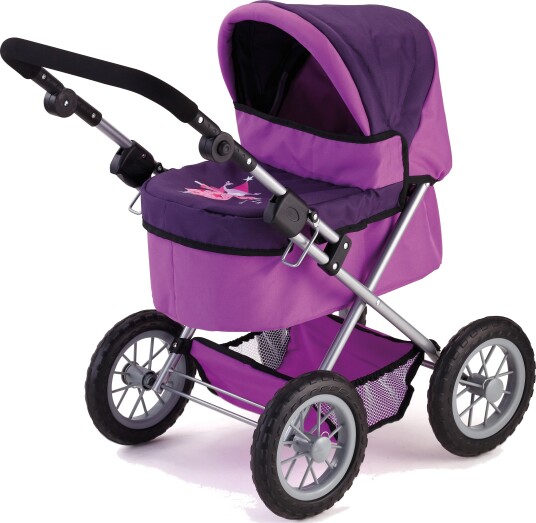 Bayer Dolls Pram Trendy Purple 13012AA Bayer Dolls Pram Trendy Purple 13012AA