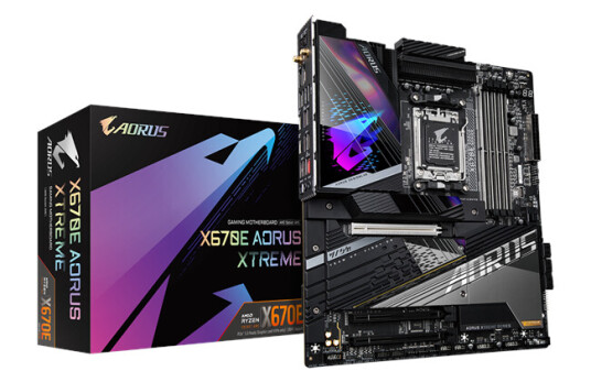 GIGABYTE X670E AORUS XTREME - AMD X670 - AMD AM5 socket - DDR5 RAM - ATX