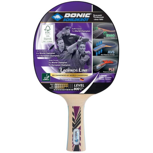 Donic Schildkröt Legends 800 FSC 4-Star Assorted Colors Assorted Colors onesize Donic Schildkröt Legends 800 FSC 4-Star Assorted Colors Assorted Colors onesize