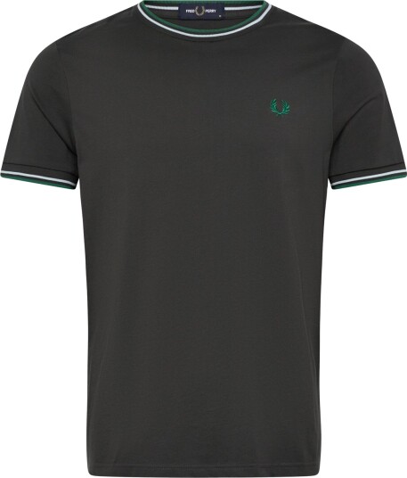 Fred Perry Twin Tipped T Shirt Grey S Fred Perry Twin Tipped T Shirt Grey S
