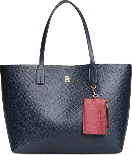Tommy Hilfiger Th Icon Tote Mono Navy ONE SIZE
