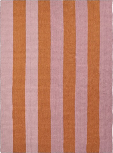Ullteppe Garine oransje/rosa Størrelse: 160 x 230 cm