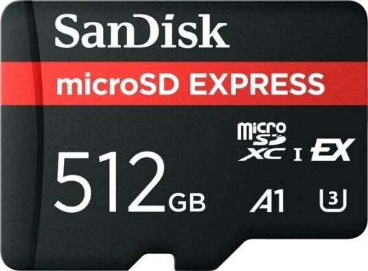 SanDisk microSD Express 880MB/s 512GB SanDisk microSD Express 880MB/s 512GB
