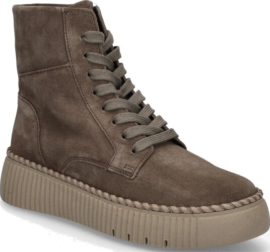 Gabor Laced Ankle Boot   TAUPE   36