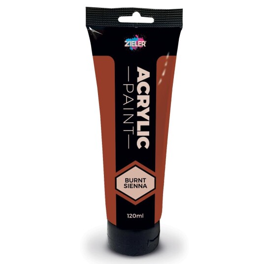 Zieler Premium Akrylmaling 120 Ml Brennt Sienna Zieler Premium Akrylmaling 120 Ml Brennt Sienna