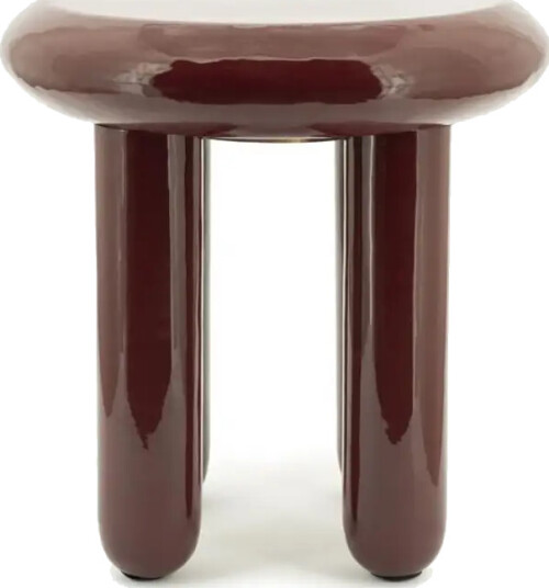 By Boo Balloon Sidebord   burgundy 43x43x45 cm
