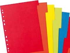 Herlitz 11078086 Flerfarget Fotoark Kartong A4 10 Stykker