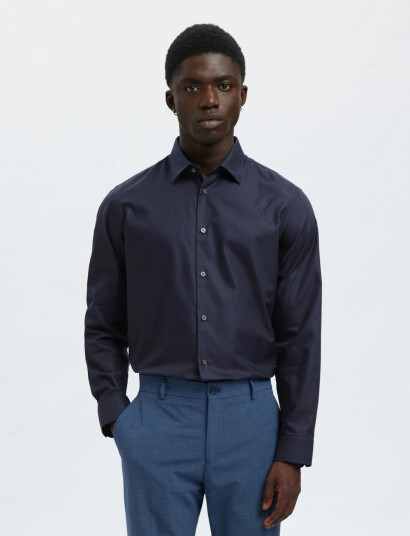 Selected Slmslimclark Shirt Ls Noos Navy XXL Selected Slmslimclark Shirt Ls Noos Navy XXL