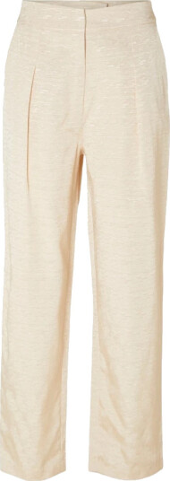Selected Femme Dame Bukser Beige L,