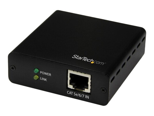 StarTech 3 Way HDMI Splitter - HDBaseT Extender Kit w/ 3 Receivers - 1x3 HDMI over CAT5e / CAT6 Splitter - 3 Port HDBaseT HDMI Extender - Up to 4K