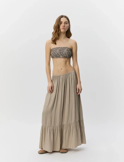 Sofie Schnoor Miliasw Maxi Skirt   Beige   42