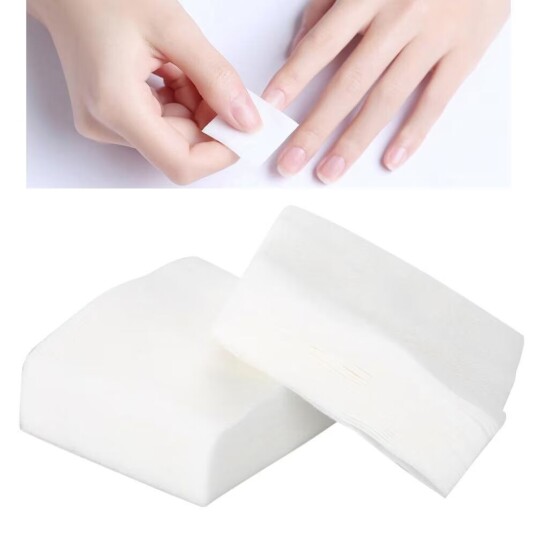 Generic 500-Pak Nail Wipes Ullfrie pads for negler Generic 500-Pak Nail Wipes Ullfrie pads for negler