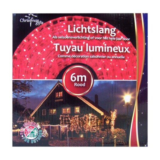 XMASROPERED6M LYSLENKE 6 METER ED48649
