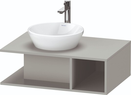 Duravit D-Neo Servantskap 800x550 mm Betonggrå Matt Dekor
