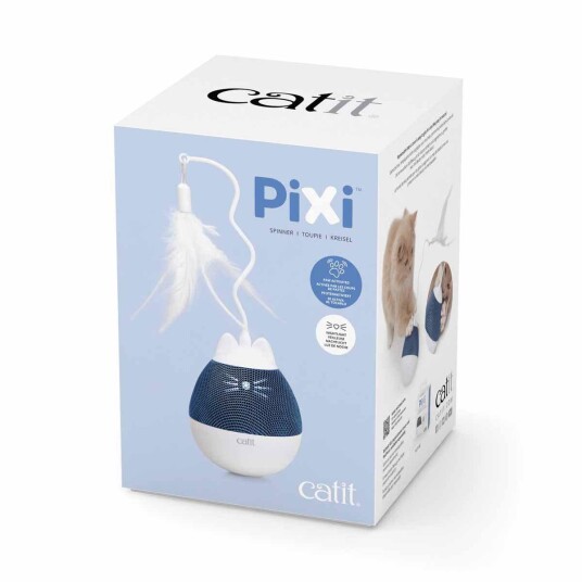 Catit Pixi Spinner White & Blue (787.0182) Catit Pixi Spinner White & Blue (787.0182)