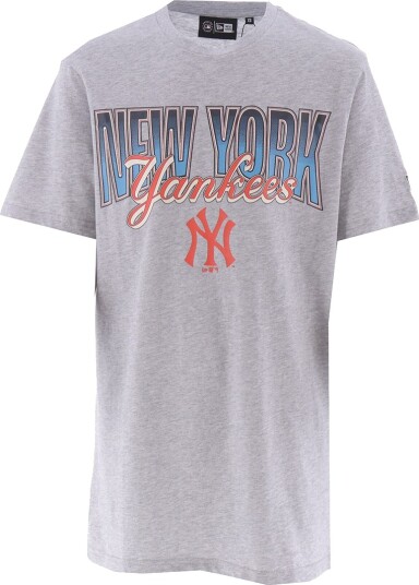 New Era T skjorte   New York Yankees   Grå   New Era   Large   T skjorte