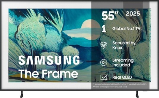 Samsung The Frame 55" QLED 4K Smart TV med Art Mode TQ55LS03FAUXXC Samsung The Frame 55" QLED 4K Smart TV med Art Mode TQ55LS03FAUXXC