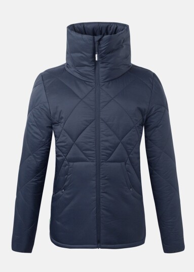 Huski Wear W Liner Puff Jacket Navy Blue Xs Høstjakker