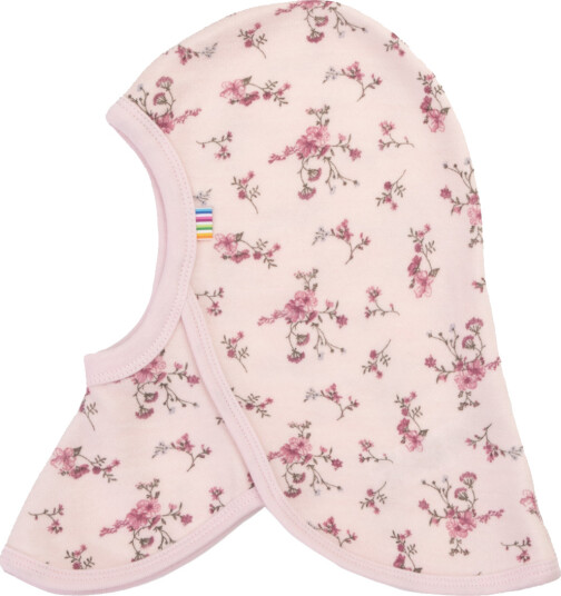 Joha Balaclava Tynn Ull/ Bambus Blomst Lys Rosa Joha Balaclava Tynn Ull/ Bambus Blomst Lys Rosa