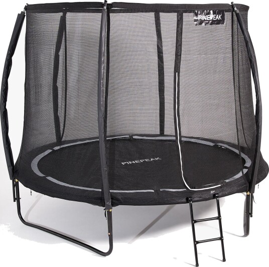 Pinepeak Lantern Trampoline Inkl. Sikkerhetsnett 305 cm, Svart
