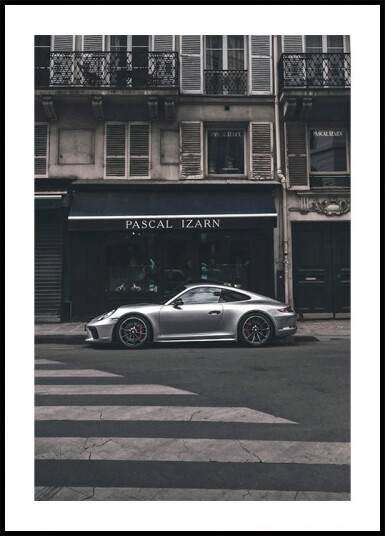 Porsche 911 Turbo Plakat Plakat / 70x100cm