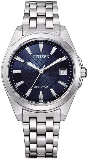 Citizen Dameklokke EO1210 83L Eco Drive 180 Blå/Stål Ø34 mm
