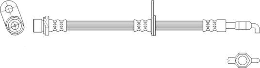 K&K FT0291 Bremseslange