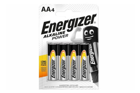 Energizer Alkaline Power AA 4-pakning Engangsbatterier 1,5V Energizer Alkaline Power AA 4-pakning Engangsbatterier 1,5V