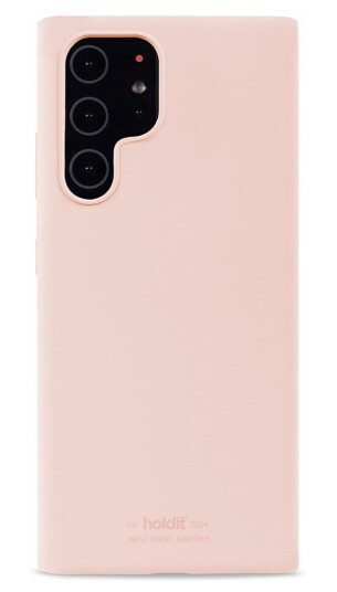 Holdit Samsung Galaxy S22 Ultra Soft Touch Silikon Deksel - Blush Pink