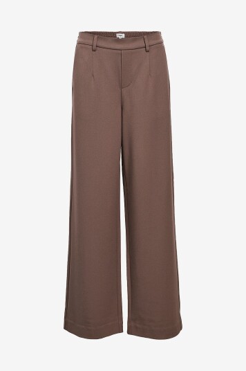 Object - Bukser objLisa Wide Pant - Brun
