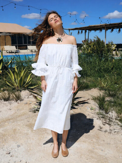 Cras Ita Dress Hvit 42