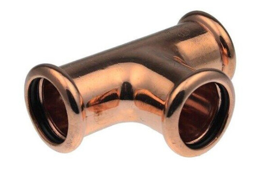 Vsh Fabrieken Xpress copper t-piece fff 15 Vsh Fabrieken Xpress copper t-piece fff 15